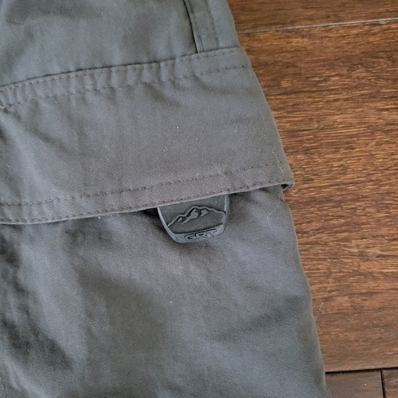 Columbia Omni-Dry GRT Convertible Outdoor Cargo Pants Men's Size L Gray EM8166 - Picture 6 of 12